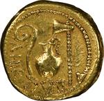6055572-004R@150x146-1 古代ローマ　アウレウス金貨　共和制ローマ 49-44BC ユリウス・カエサル
